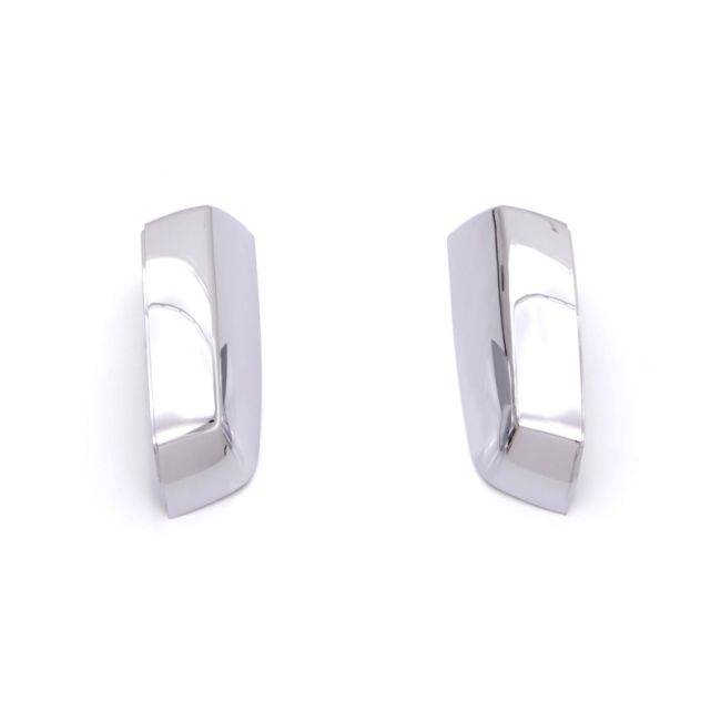 AVS 14-18 Chevy Silverado 1500 Upper Mirror Covers 2pc - Chrome