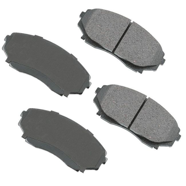 Akebono ACT551 Akebono ProACT Ultra Premium Ceramic Disc Brake Pad Kit