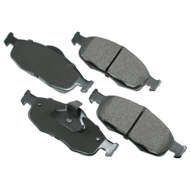 Akebono ACT648 Akebono ProACT Ultra Premium Ceramic Disc Brake Pad Kit