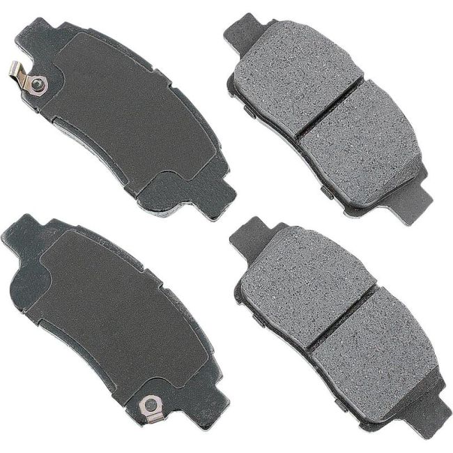 Akebono ACT831 Akebono ProACT Ultra Premium Ceramic Disc Brake Pad Kit