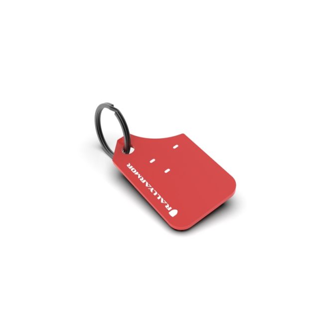 Rally Armor Red Rally Armor Mini UR Rally Mud Flap Keychain