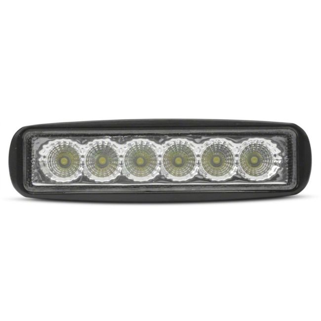 Raxiom J108313 6-In Slim 6-LED Off-Road Light Flood Beam Universal (Some Adaptation May Be Required)