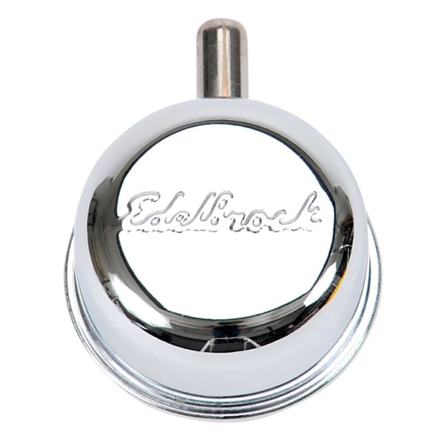 EDELBROCK EDE4410 Round Breather w/90 Deg. Nipple