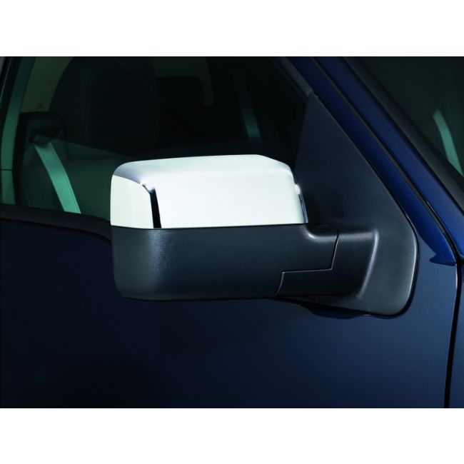 AVS 04-08 Ford F-150 (Upper Half) Mirror Covers 2pc - Chrome