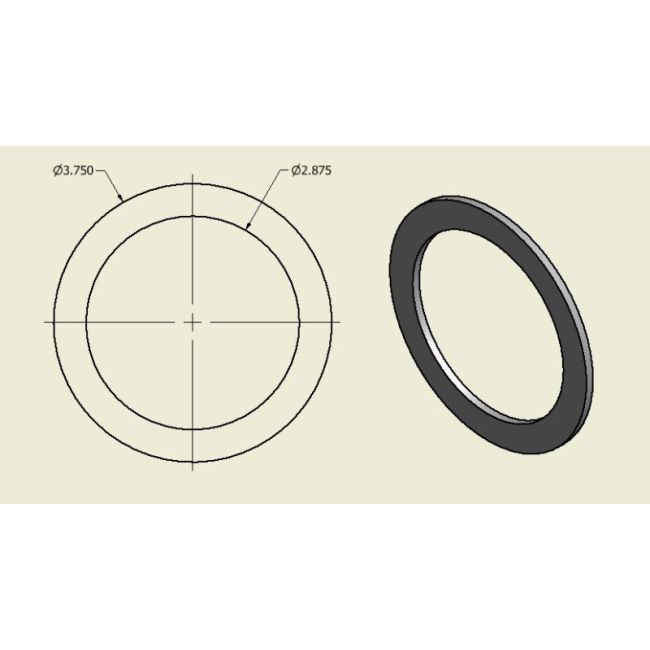 UMI Performance Spring Spacer 3/16in