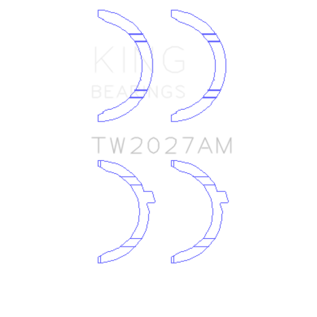 King AUDI AAH, BUG, CCWA,CTBA Thrust Washer Set