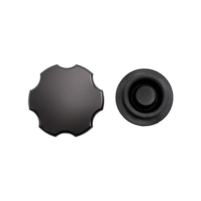 Wehrli WCF100216 99-24 GM 1500/2500/3500 Billet Aluminum Brake Master Cylinder Cap - Black Anodized