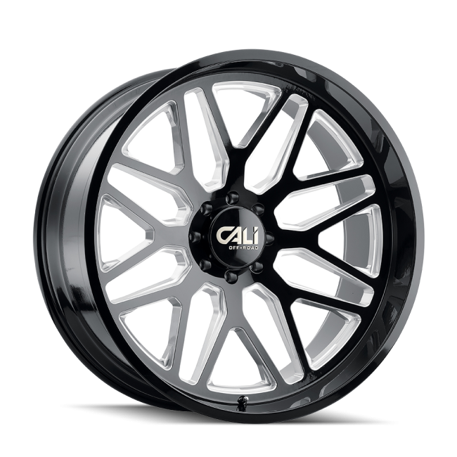 Cali Offroad 91152181BM INVADER (9115) GLOSS BLACK MILLED