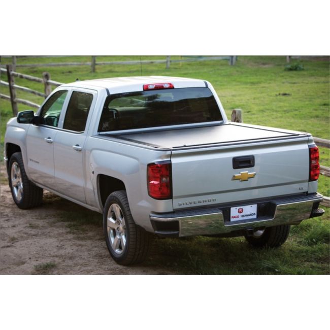 Matte Jackrabbit Tonneau Cover Kit 19-24 Dodge Ram W/Rambox 5 Foot 6 Inch X Short Bed Pace Edwards