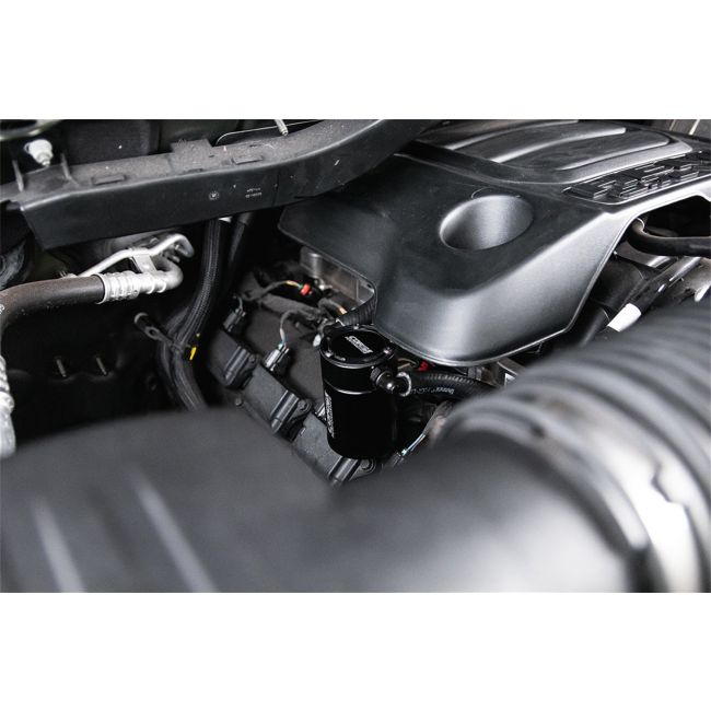 Corsa Performance CC0004 CORSA Performance 3 oz. aluminum oil catch can with mounting bracket