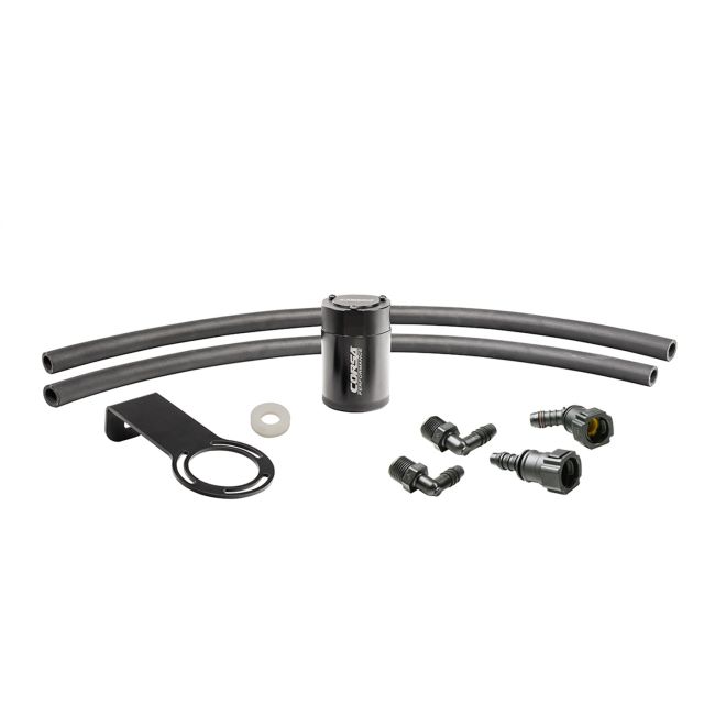 Corsa Performance CC0007 CORSA Performance 3 oz. aluminum oil catch can with mounting bracket
