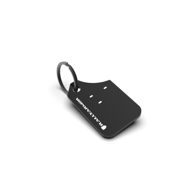 Rally Armor Black Rally Armor Mini UR Rally Mud Flap Keychain