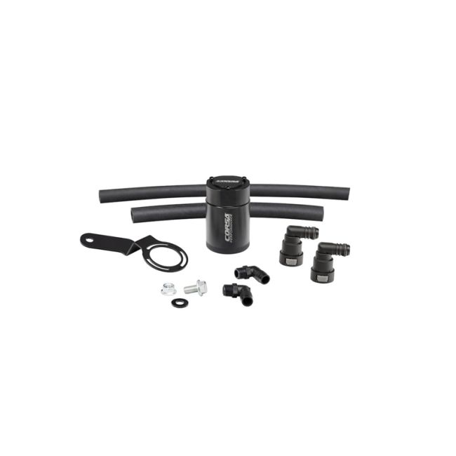 Corsa Performance CC0014 CORSA Performance 3 oz. aluminum oil catch can with mounting bracket