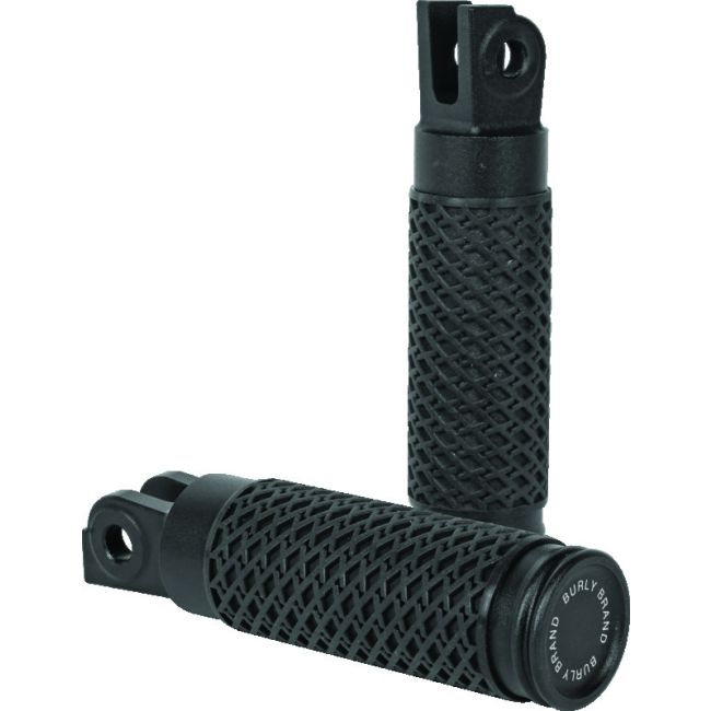Burly Brand B13-1204B Slash Cut Rider Front Peg Set