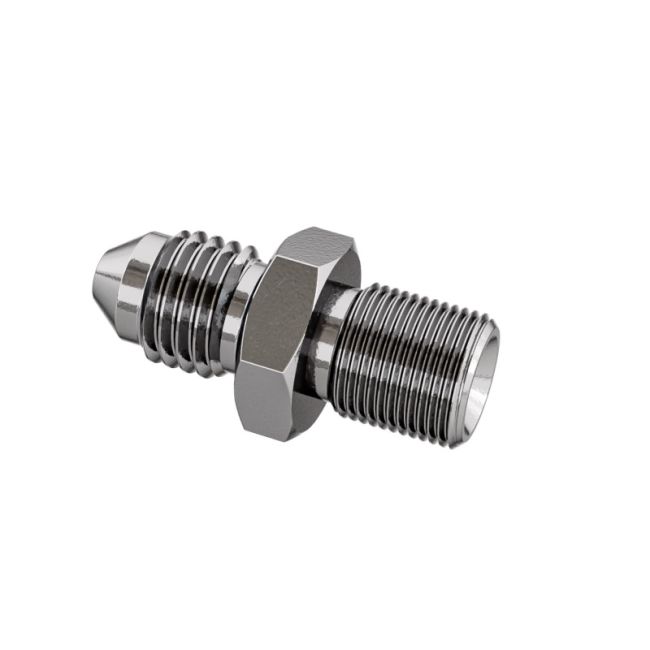 Goodridge P816-03C Straight Male Adaptor AN3 to 1/8 NPT