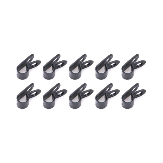 QUICKCAR RACING PRODUCTS QRP66-810 Adel Line Clamps Nylon 1/4in 10pk