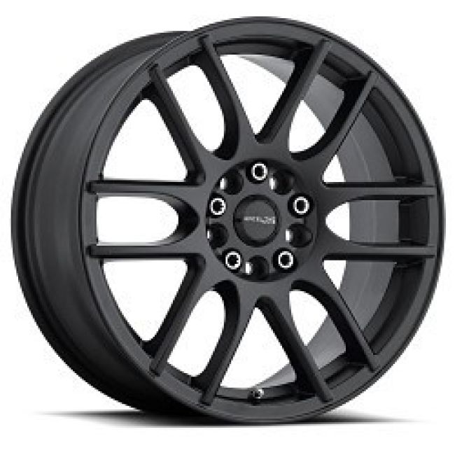RACELINE 141B Mystique Black Wheel 15X7 5X100 72.62 40