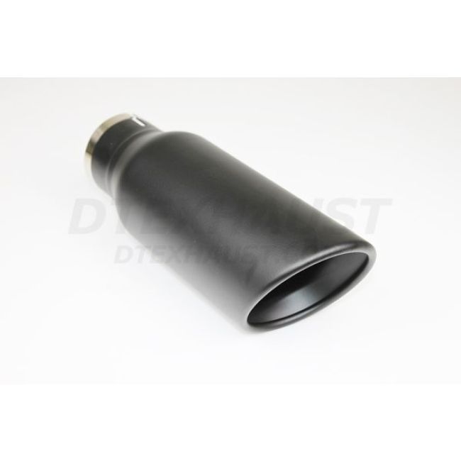 Different Trend Black Powder Coated 4″ Double Wall Rolled Edge Angle: Id: 2 3/4″ DT-27300BK