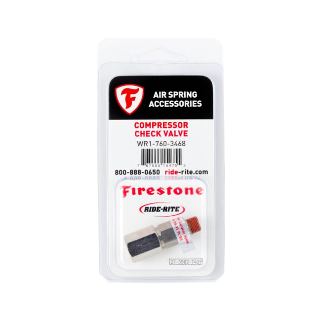 Firestone 3468 Air-Rite Air Command Compressor Check Valve 1/8NPT - 1 Pack (WR17603468)