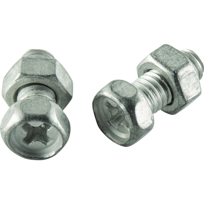 BikeMaster 151928 5x11mm Bolt w/ Hex Nut