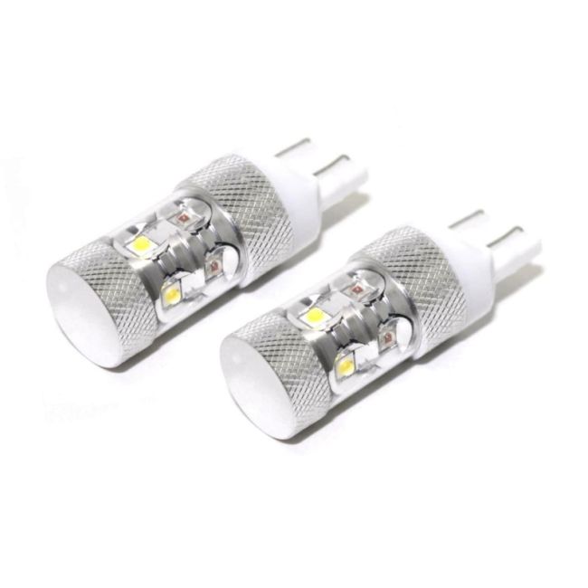Putco 247443S-360 7443 - Plasma SwitchBack LED Bulbs - White/Amber