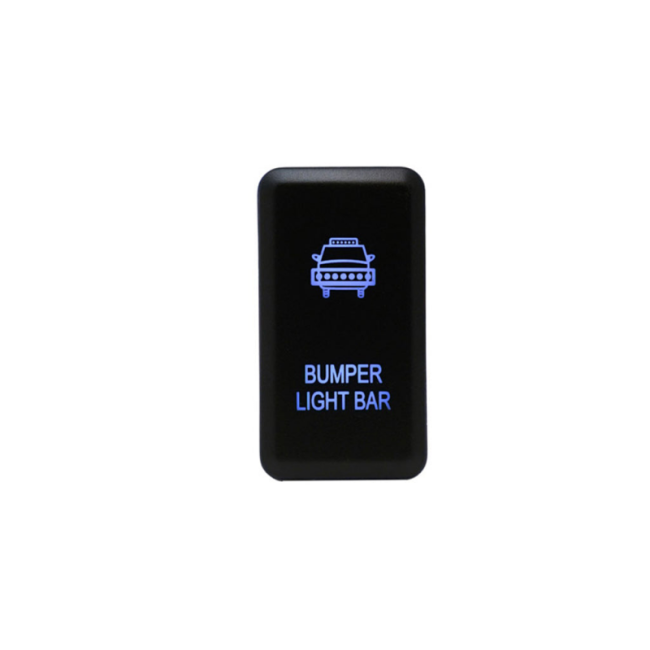 Cali Raised LED CR2389 Cali Raised Tall Style Toyota Oem Style Bumper Light Bar Switch - Blue