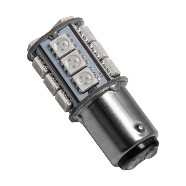 Oracle Lighting 5107-003 ORACLE Lighting 1157 18 LED 3-Chip SMD Bulb (Single) - Red