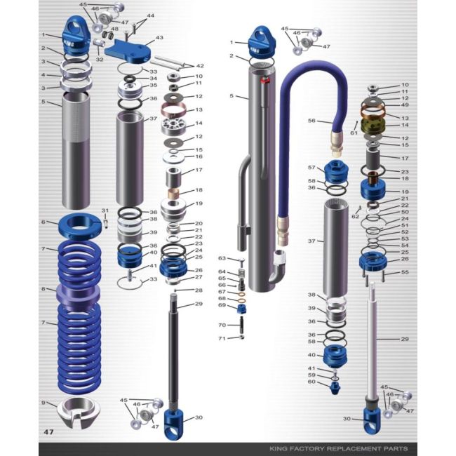 King Shocks 25053-201 Mounting Rubber Assembly