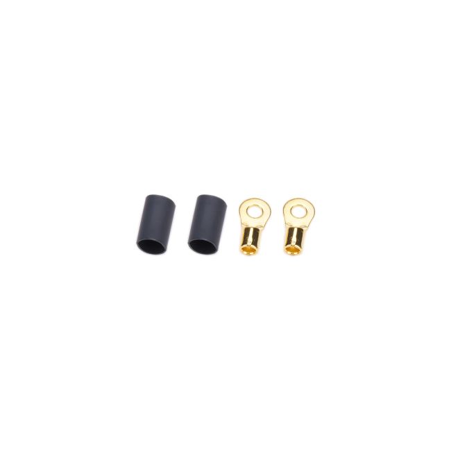 QUICKCAR RACING PRODUCTS QRP57-468 Ring Terminal #8 10-12 Ga w/Heat Shrink Pair