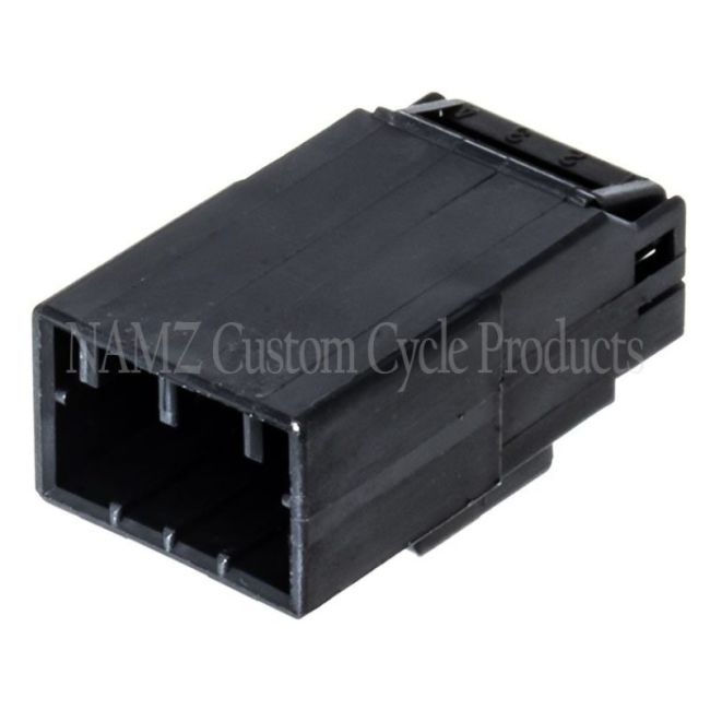 NAMZ NA-174929-2 AMP Multilock 4-Position Male Wire Cap Housing (HD 73104-96BK)