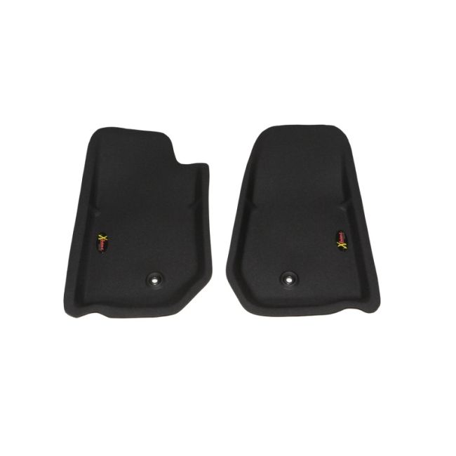 Lund 07-10 Jeep Wrangler Catch-All Xtreme Frnt Floor Liner - Black (2 Pc.)