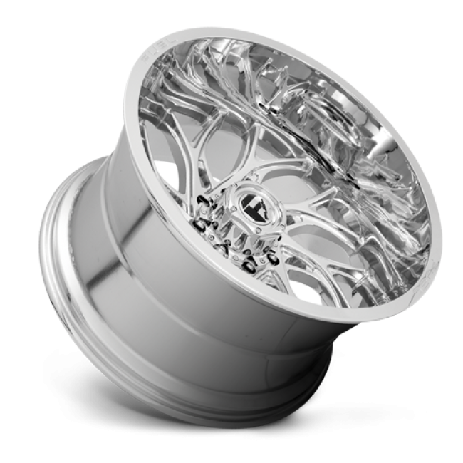 Aluminum Wheels 24X14 Runner D740 8 On 165.1 Chrome 125.2 Bore -75 Offset Fuel Off Road Wheels