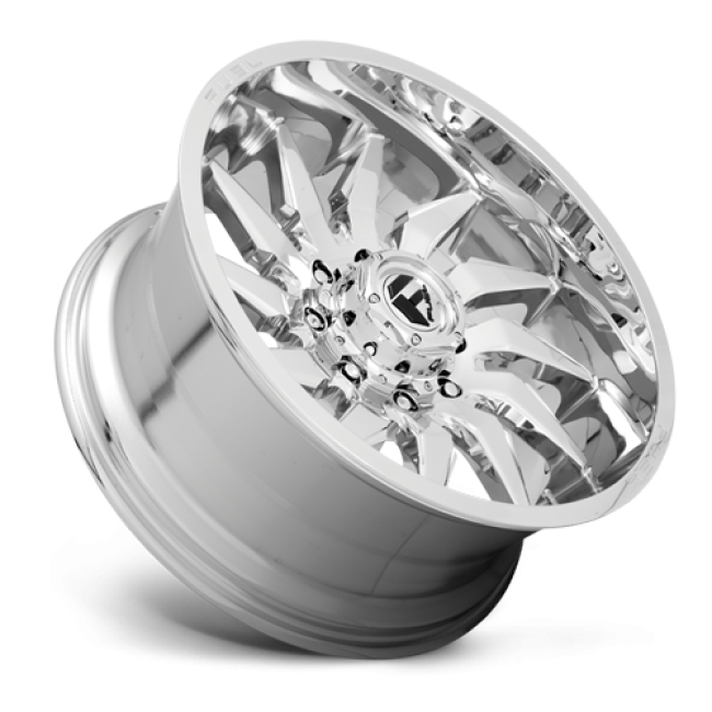 Aluminum Wheels 24X12 Saber D743 8 On 180 Chrome 124.3 Bore -44 Offset Fuel Off Road Wheels