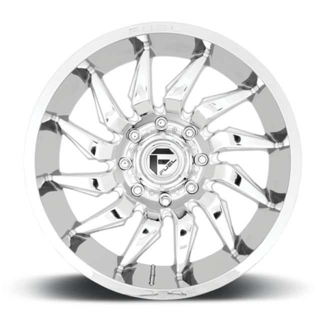 Aluminum Wheels 24X12 Saber D743 8 On 180 Chrome 124.3 Bore -44 Offset Fuel Off Road Wheels