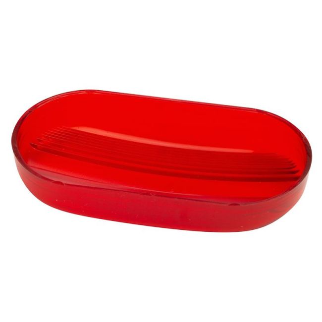 GROTE LIGHTING 90122 Clearance Marker Replacement Lenses, Two-Bulb Oval Lens, Red