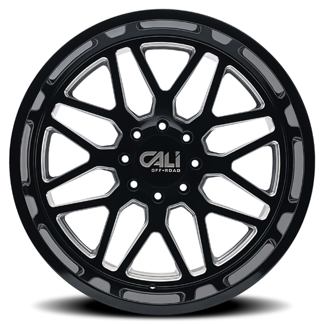 Cali Offroad 91152181BM INVADER (9115) GLOSS BLACK MILLED
