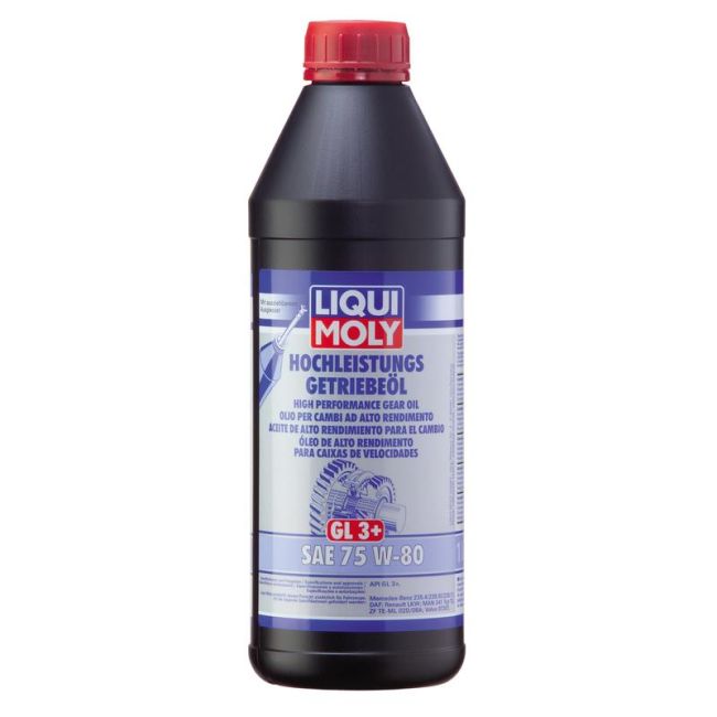 LIQUI MOLY 22080 Hochleistungs-Getriebel (GL3+) SAE 75W-80