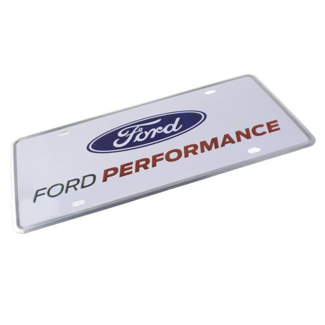 Ford Racing M-1828-FPONE Ford Performance License Plate-Single