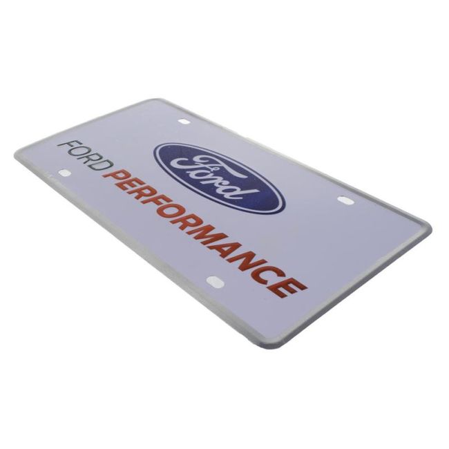 Ford Racing M-1828-FPONE Ford Performance License Plate-Single