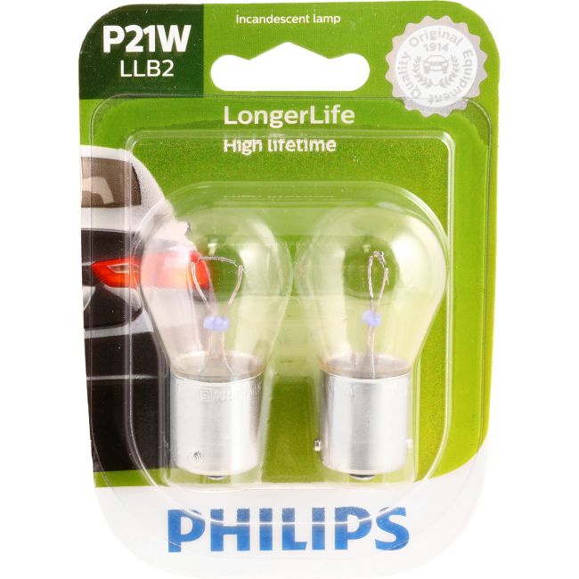 Philips P21WLLB2 Philips LongerLife Miniature P21WLL