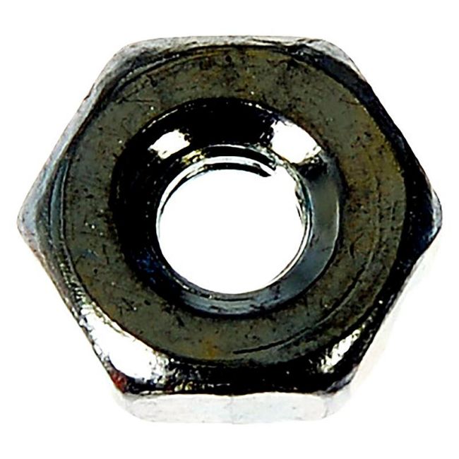 DORMAN 350-004 Hex Nut-Machine Screw-Grade 2- Thread Size 6-32, Height 7/64 In.