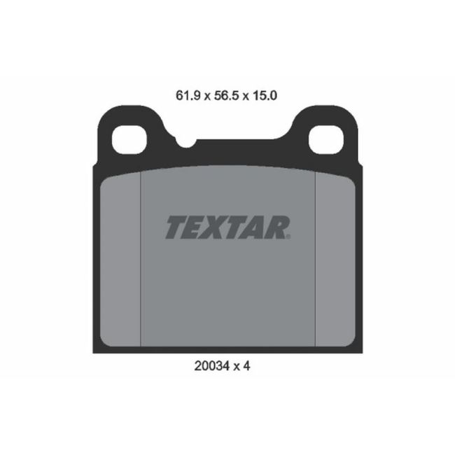 TEXTAR 2003402 Brake Pad Set
