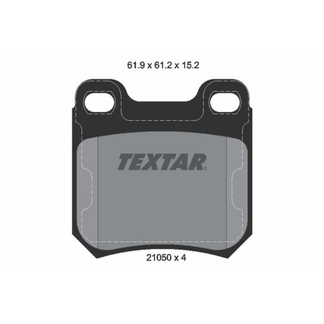 TEXTAR 2105002 Brake Pad Set