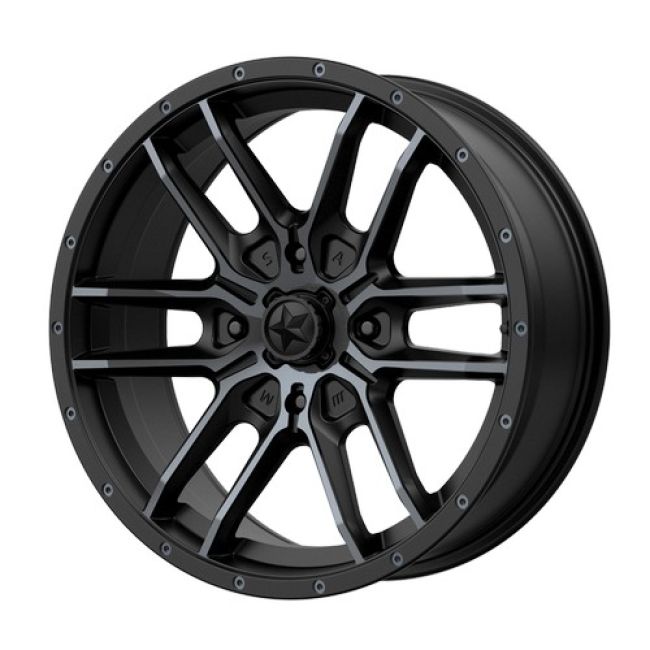 FANG UTV 14X7 4X137 S-BLK TTCC 10MM