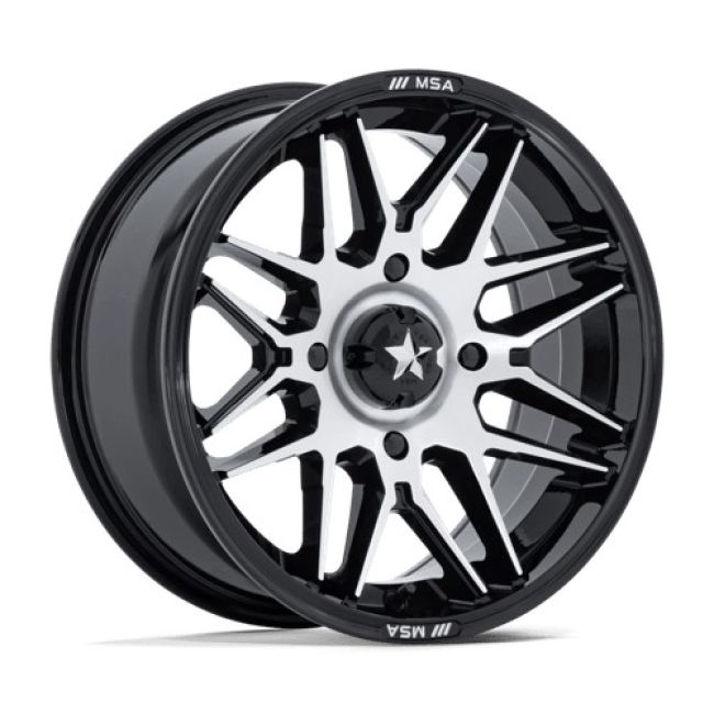 RADAR UTV 14X7 4X156 115 +10 G-BLK-MCH