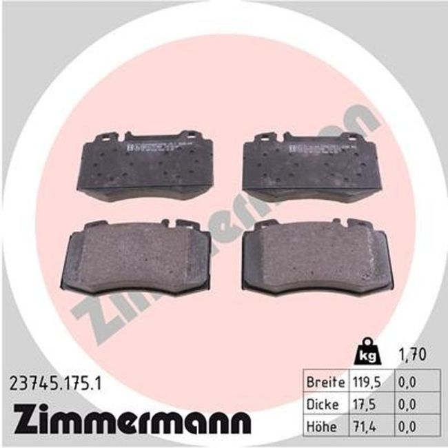 ZIMMERMANN 23745.175.1 Standard