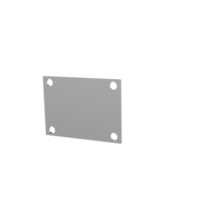 QTP 10338C Bolt-On QTEC Low Profile Cover Plate