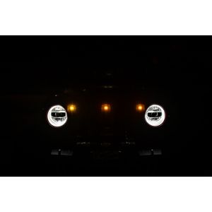 DV8 Offroad 2018+ Jeep JL Grill Amber Marker Lights