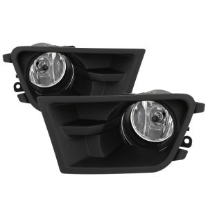 SPYDER 5083029 Fog Light with Universal Switch - Clear