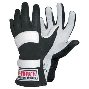 G-FORCE GFR4101SMLBK G5 Racing Gloves Small Black
